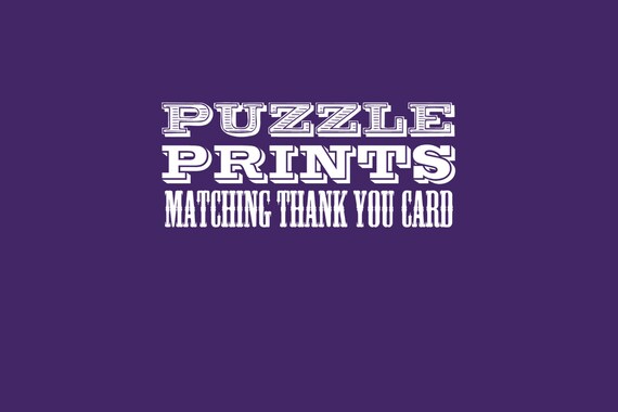 Matching Thank you Card to any order Il_570xn