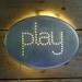 RESERVED For P. PLAY Up cycled Vintage InSight Light made from Italian aluminum pan