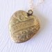 1900s Victorian / Antique mourning photo locket // SOUVENIR