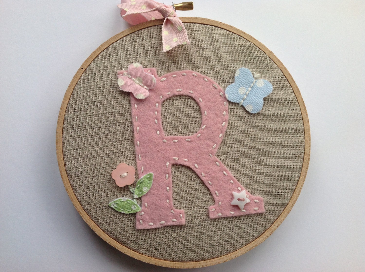 initial monogram wall decor on Etsy, a global handmade and vintage