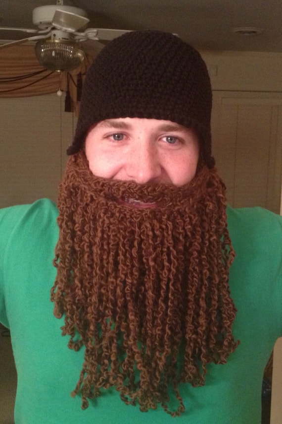 Duck dynasty duck commander inspired hat and beard Jase Robertson look