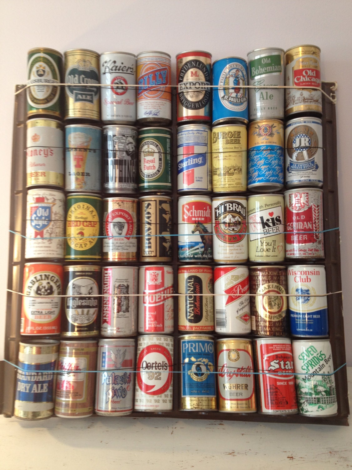 BIG SALE vintage beer cans / beer can collection / by MellaFina