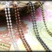 40 Ball Chain - Mix & Match, 2.4 mm, Supply Chain, Metal Chain, Chain Necklaces, DIY, Craft Supplies, Jewelry Making Supplies