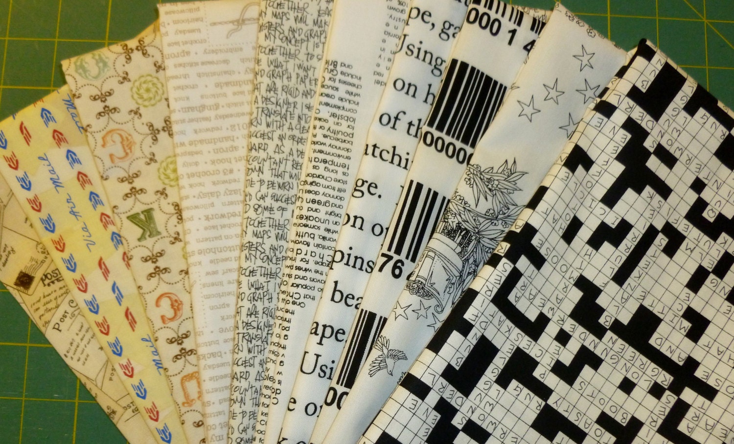 Low Volume Neutrals/Black and White- Fat Quarter Bundle