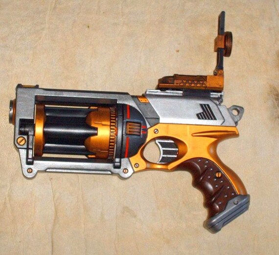 Custom Painted Steampunk Nerf Maverick Weird West By Badsprout