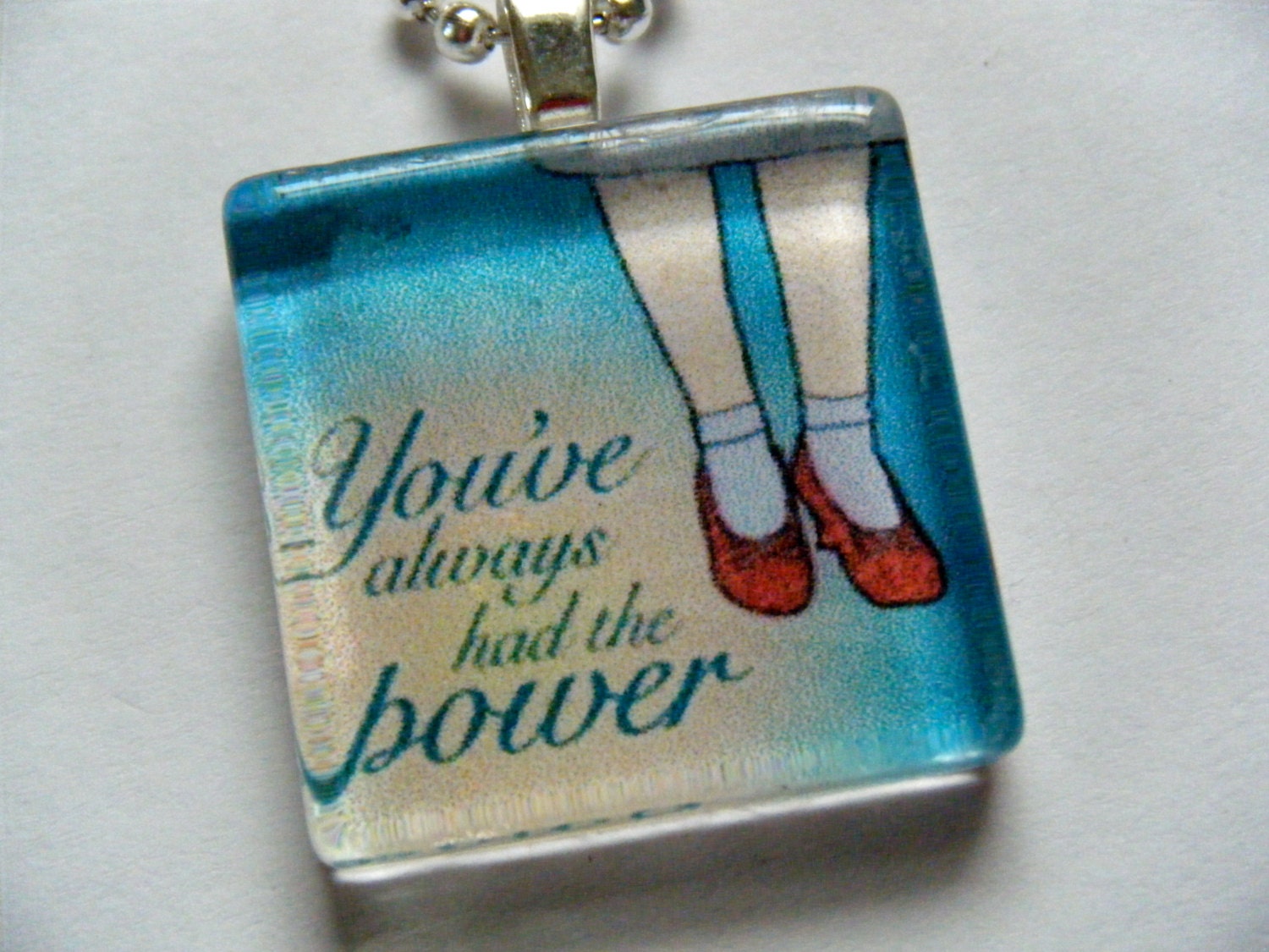 Ruby Red Slippers Wizard of Oz Dorothy Glinda by HeidiKindFinds