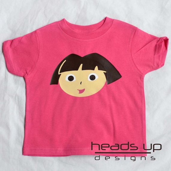 Dora the Explorer Baby Girl Shirt - Dora the Explorer tshirt Baby - t shirt for Baby Dora the Explorer - Dora t-shirt - Costume -