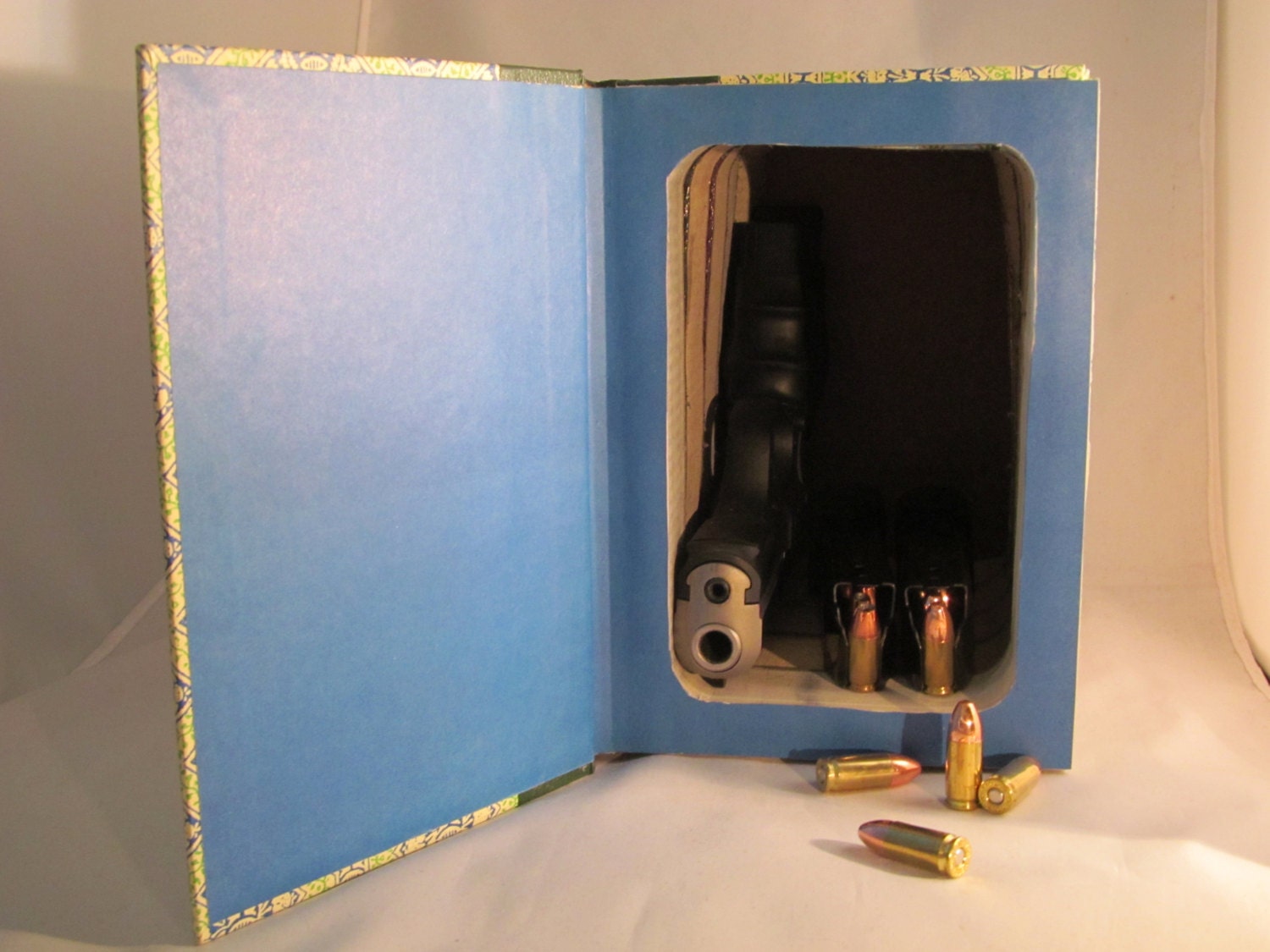 Gun Concealment Book Safe 5 Book by HollowedSecrets on Etsy