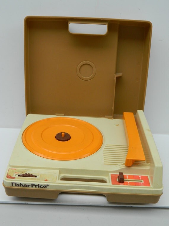 fisher price record player retro