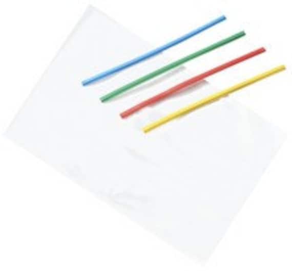 Clear Cello Bags and Primary Twist Ties 50ct Il_570xn
