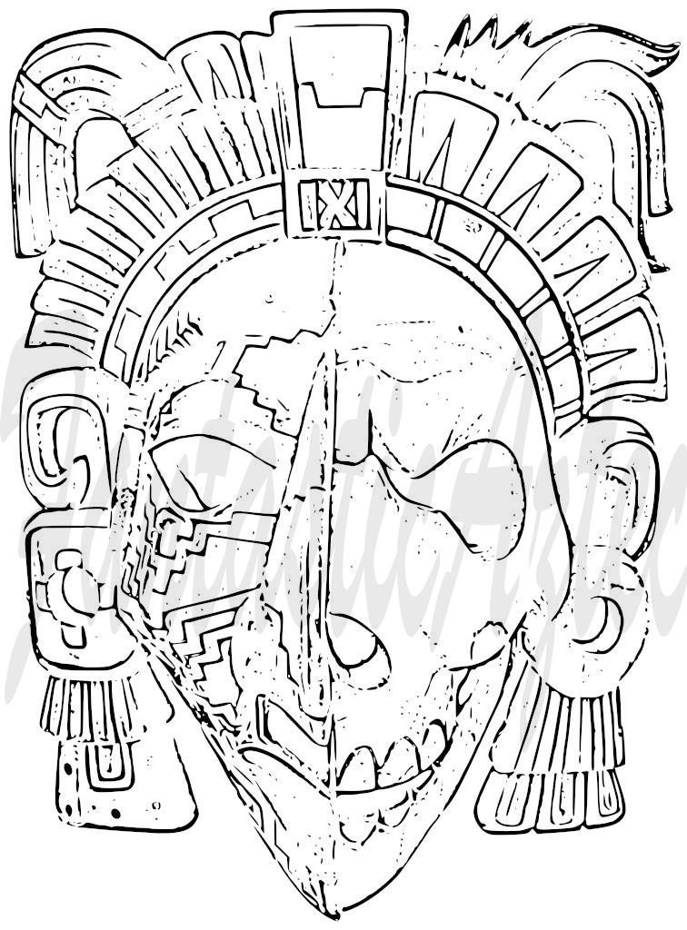 aztec mask template and aztec template warrior by thefantasticaztec aztec mask template and aztec template warrior by thefantasticaztec