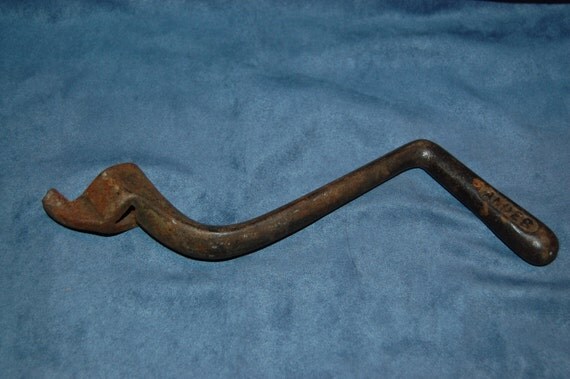 Items similar to Vintage Andes Wood Stove Door Handle Cast Iron Diamond Shaped Fitting on Etsy