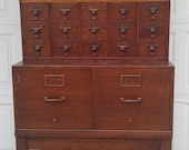 Incredibly Handsome Antique Apothecary Chest - Newtoyoudecor