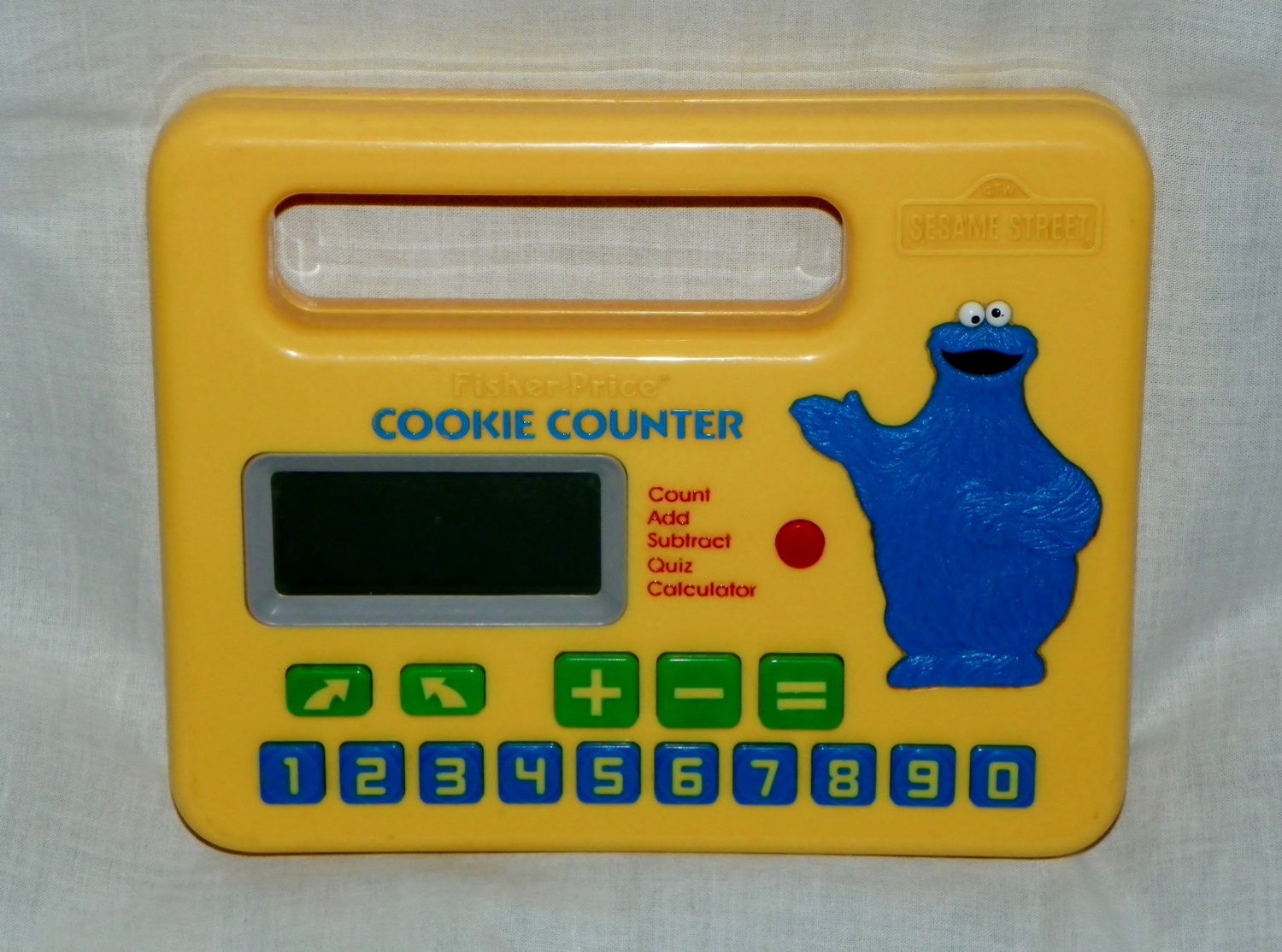 Vintage 1985 Fisher Price COOKIE Monster by LocoCocosTreasures