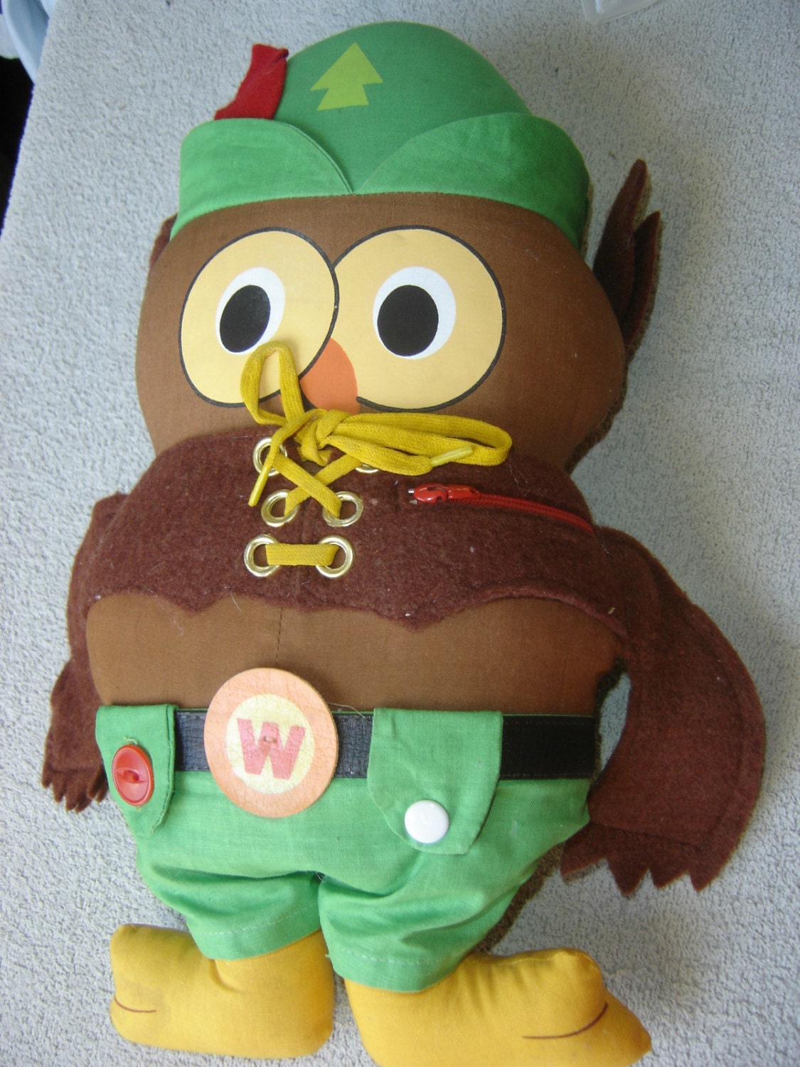 woodsy owl plush