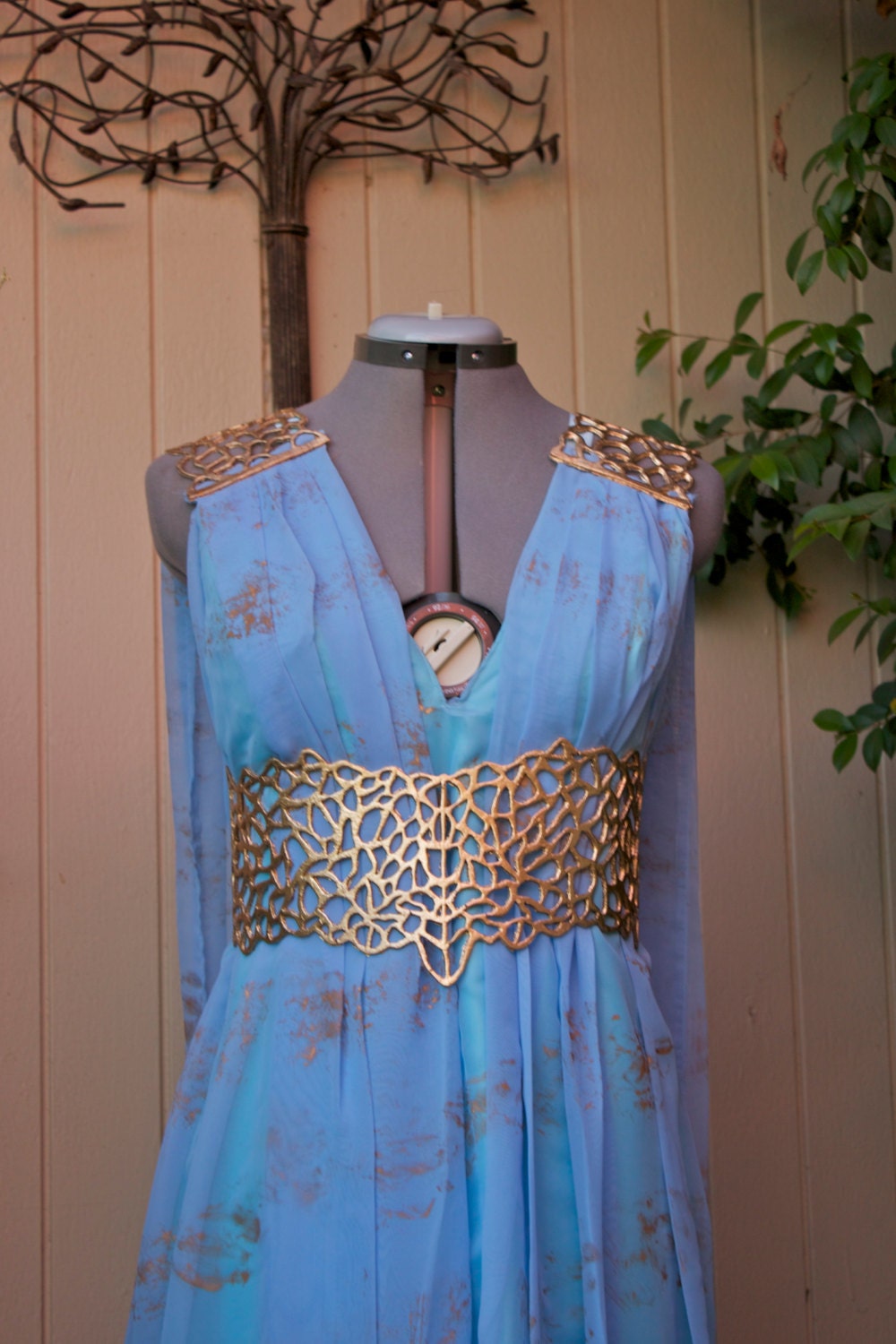 Daenerys Targaryen Belt and Shoulder Costume by twowhitewolves