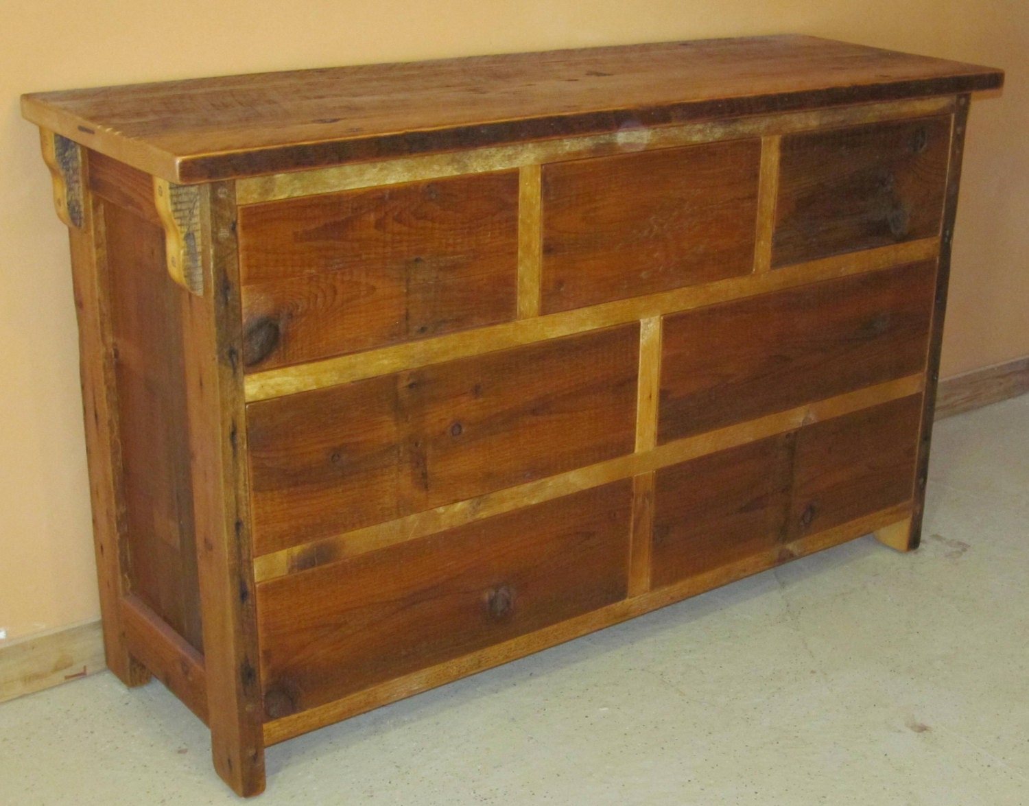 Barnwood Dresser Reclaimed Wood Dresser