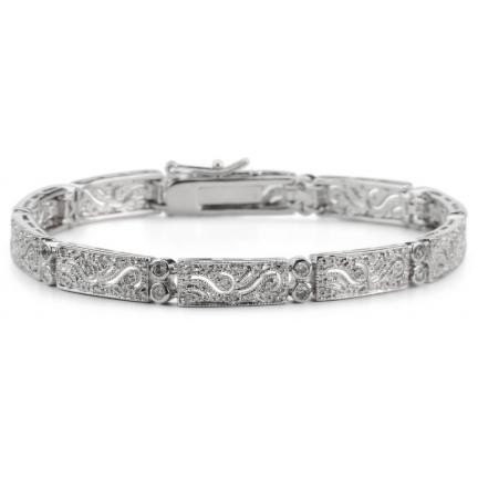 Genevieve Cubic Zirconia Bracelet w/ custom box