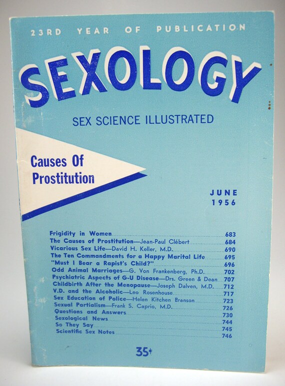 Sexology Magazine Sex Science Illustrated By Myatticstreasures