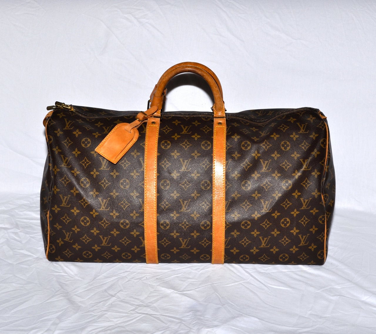 LOUIS VUITTON Keepall 55 Duffel Bag Large Size LV by louise49