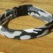 M- Winter Camo Dog Collar