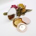 Vintage Powder Compact, Charles of the Ritz , Mirror Compact Case, Gold / Silver, Glamour Girl / Refillable