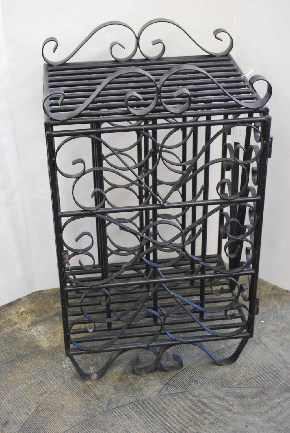 Antique Wine Racks Wrought Iron at Ernesto Ward blog