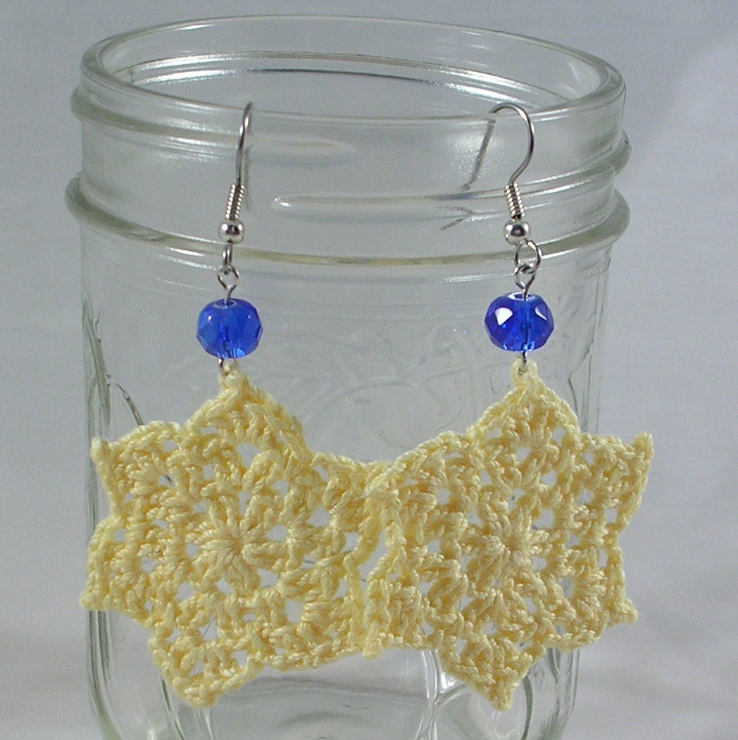 Ear Doilies in Sunshine