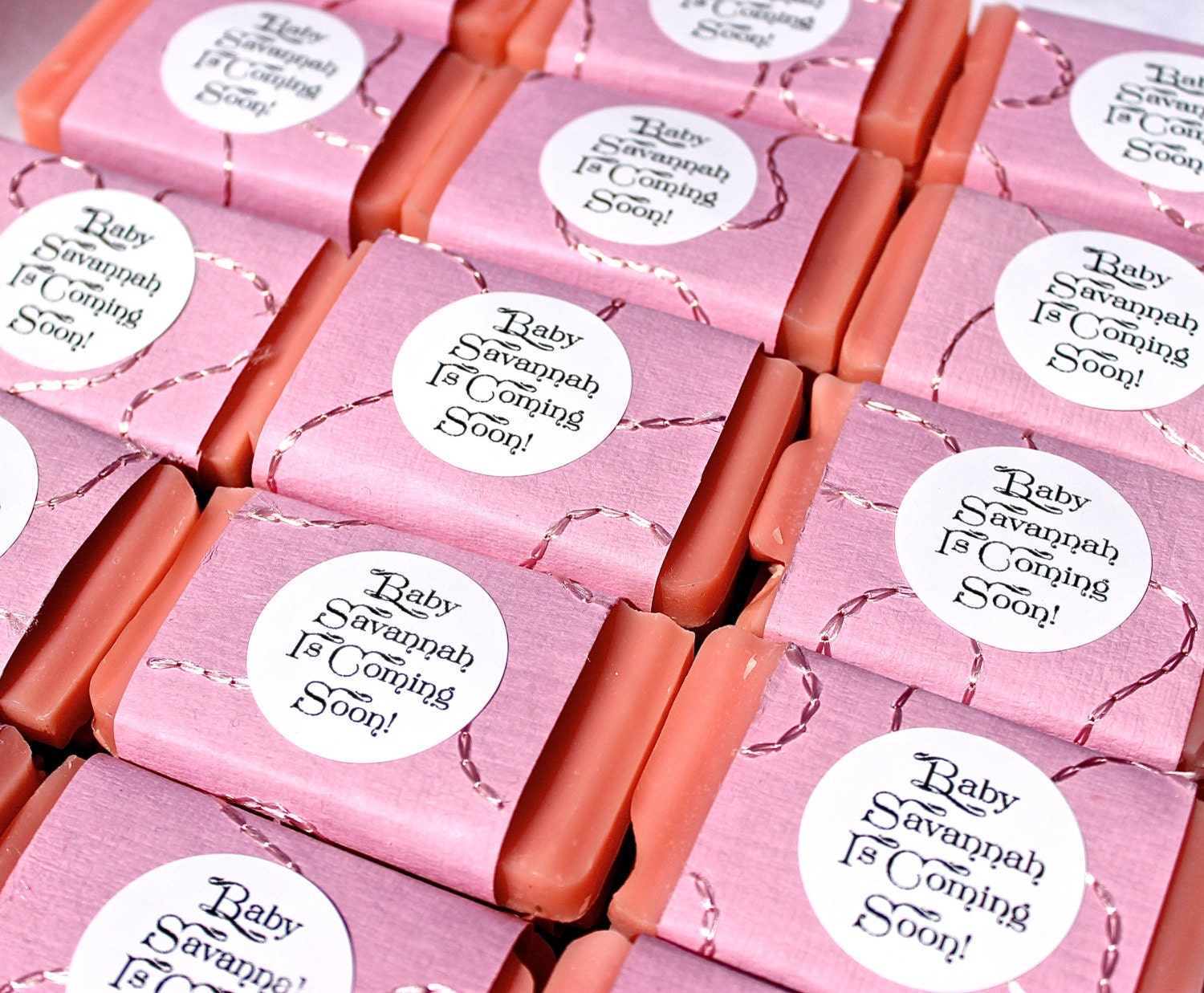 100 Wedding or Shower Favors, Custom Soaps