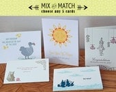 Mix & Match Any 5 Cards