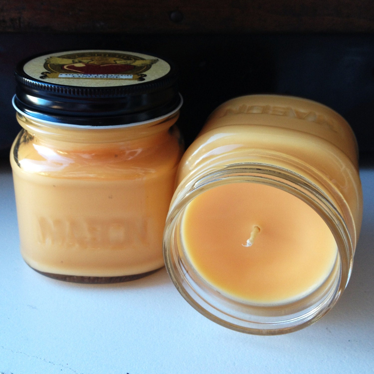 SOUTHERN SUMMER 8 Ounce Soy Blend Mason Jar Candle AuntieDis