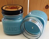 UNDER THE BOARDWALK 8 Ounce Soy Blend Mason Jar Candle AuntieDis