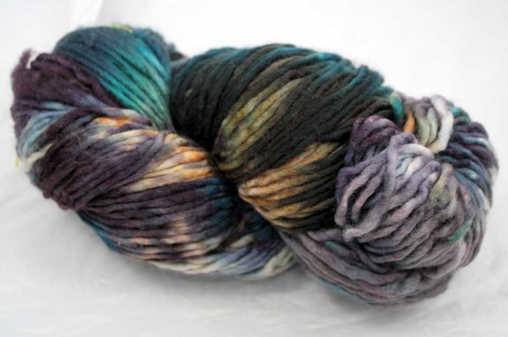 Hand Painted One Of A Kind SW Merino S. American Worsted Yarn - Madison Ave