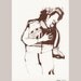 Keene Kohle - Limited Edition of 25 - One Color Screen Print - A5 - Artwork by Julia Benz