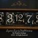 Distressed Black Vintage WOODEN TABLE NUMBERS, Distressed Vintage Cottage Wedding Decor, Self Standing
