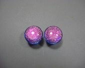 16mm Pink Dichro on Light Cobalt Fronts DF