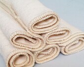 organic baby wipes cloth diaper wipes eco washcloths 6 pk 2 ply hemp organic cotton french terry