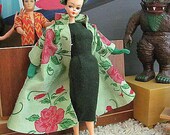 Tiny Bild Lilli Festive Green Silk and Knit Day set by RETROS FREE Shipping in US