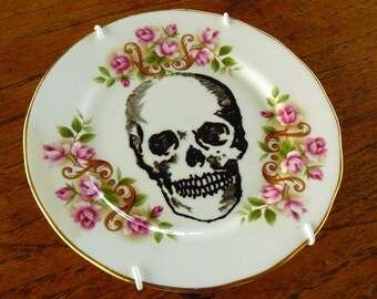 SALE Skull plate
