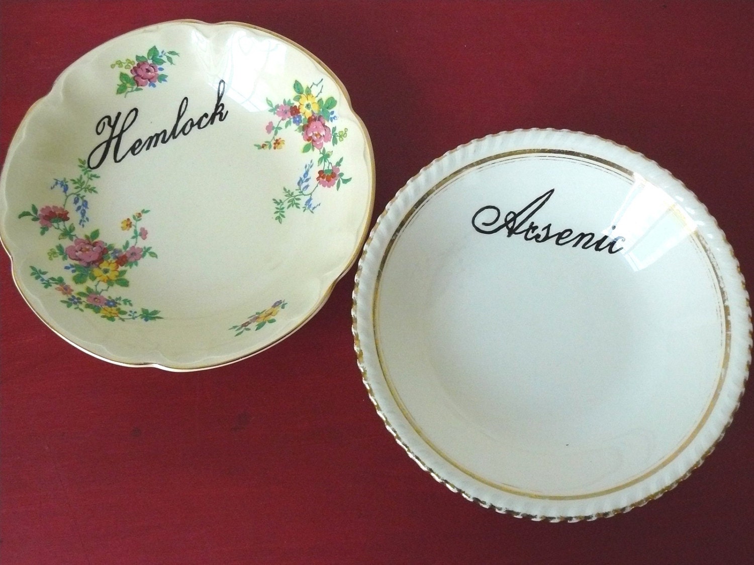 Arsenic and Hemlock bowls