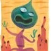 ORIGINAL painting of Alien by Mike Gorman 9x12 gouache