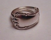 Sterling Silver Spoon Ring Recycled Silverware Jewelry Birk's Sterling Made to Order