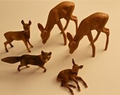 5 Woodland Animals