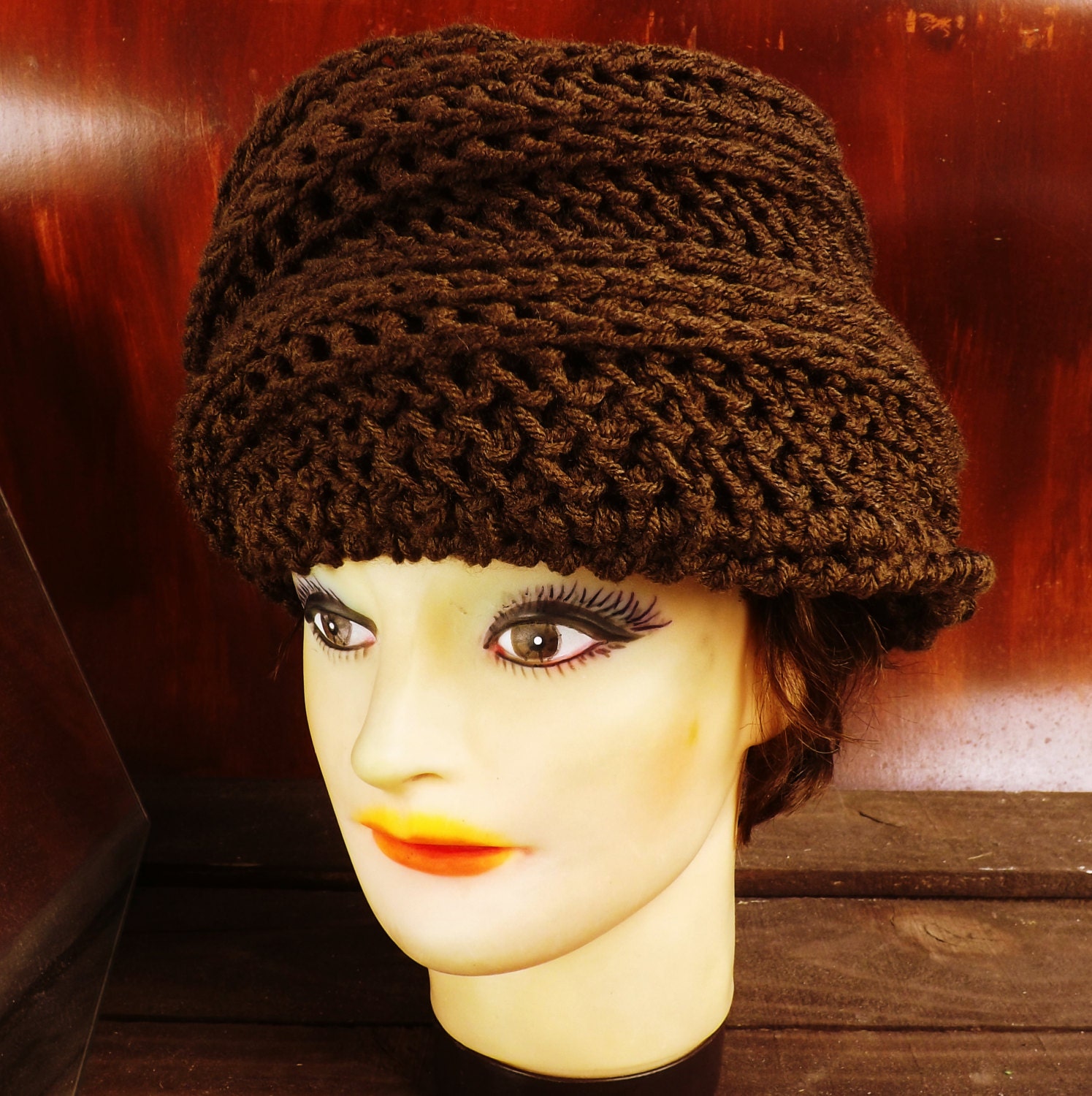 Instant Download Crocheted Pattern Hats for Women - Crochet Hat Pattern PDF for the Deitra Bandana Headband - Permission To Sell