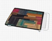 iPad & Moleskine Sleeve - Cuisenaire Blocks