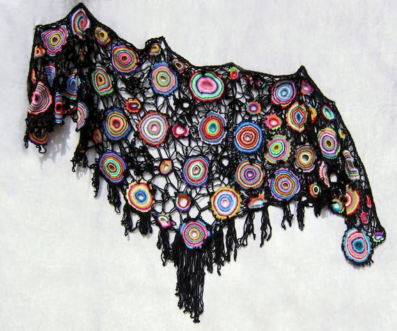 The Starry Night Crochet Shawl