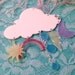 Acrylic Cloud Necklace