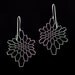 Network Earrings - stainless steel