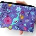 Little Zipper pouch Coin Purse Case Padded Eco Friendly NEW Orchid Cuzco Sanctuary