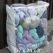 Plastic Zipper Storage Project Bags Clear 27"x24"x8"